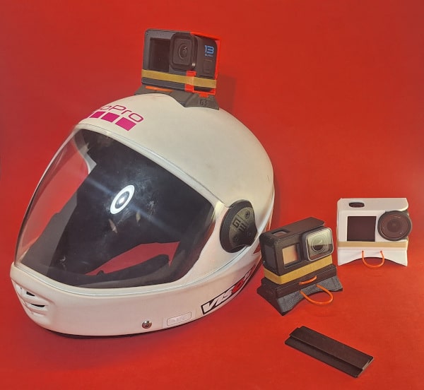 The FlySync camera mount platform for skydivers